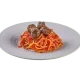 Beef Meatball Spaghetti